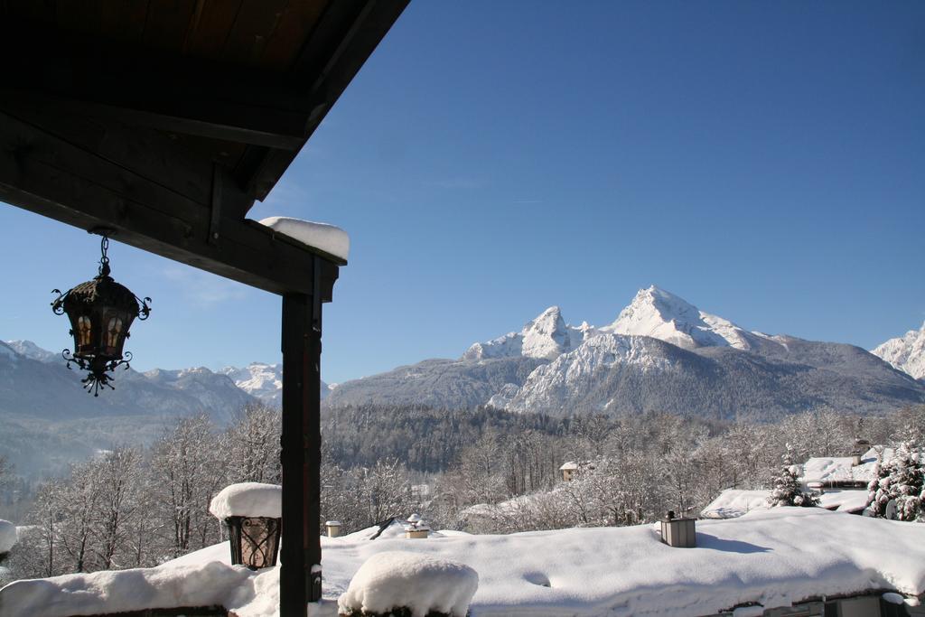 Haus Am Berg Apartment Berchtesgaden Bagian luar foto